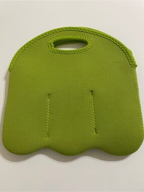 Built NY Green Neoprene Water Bottle Tote Holds Up To Six Bottles Hot/Cold